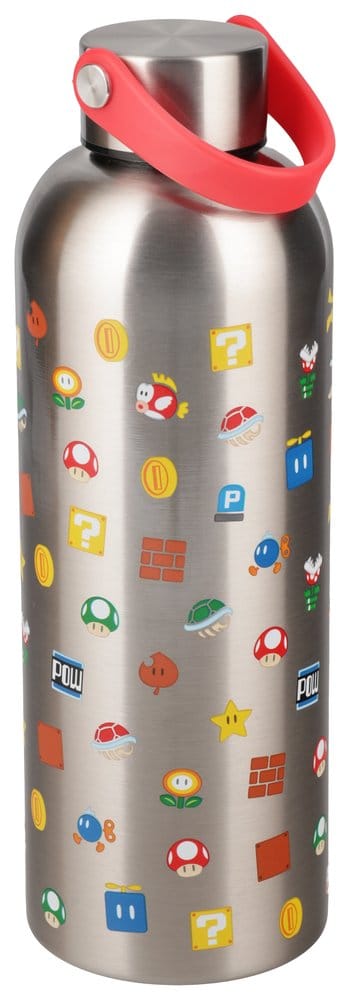 Super Mario Metall-Trinkflasche