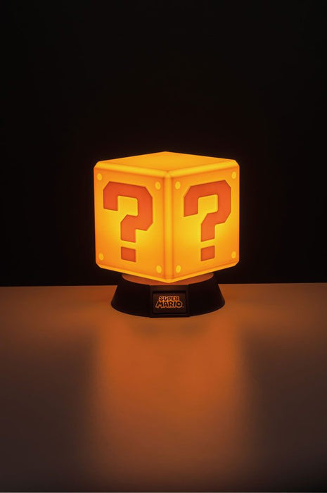 Lámpara 3D Super Mario Bloque de interrogación