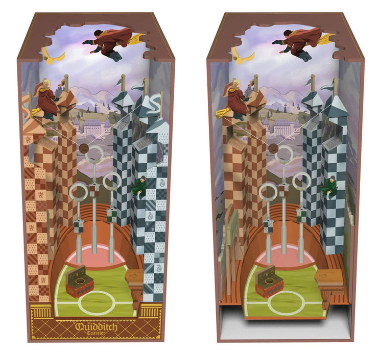 Harry Potter Book Nook campo da Quidditch