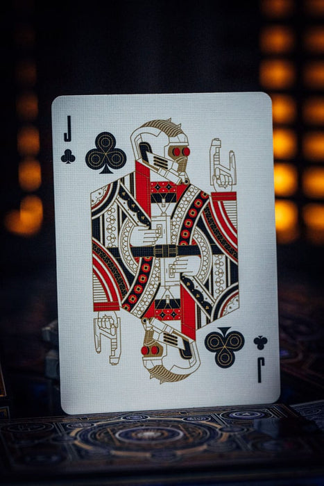 Cartes à jouer Avengers Saga de l'Infini rouges
