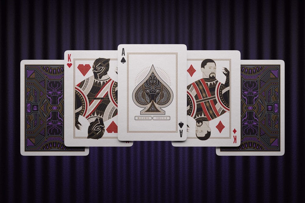 Cartes à jouer Black Panther