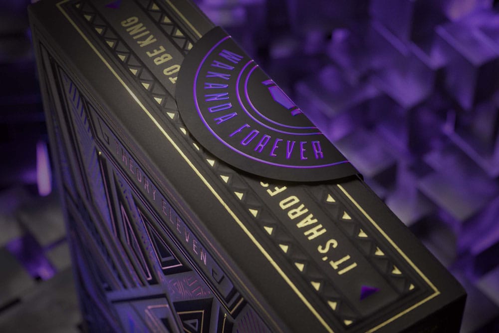 Cartes à jouer Black Panther