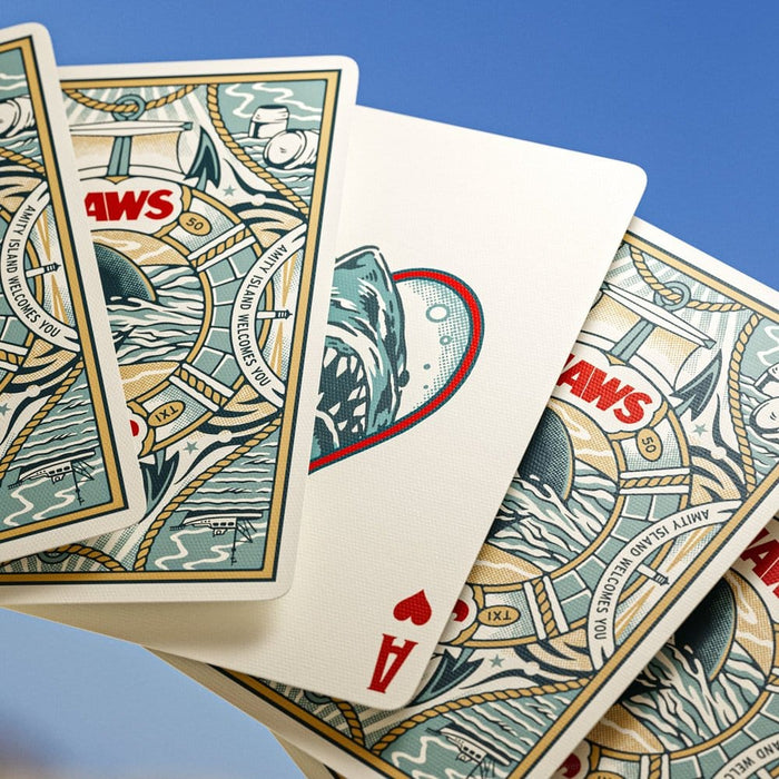 Cartas de juego premium de Tiburón