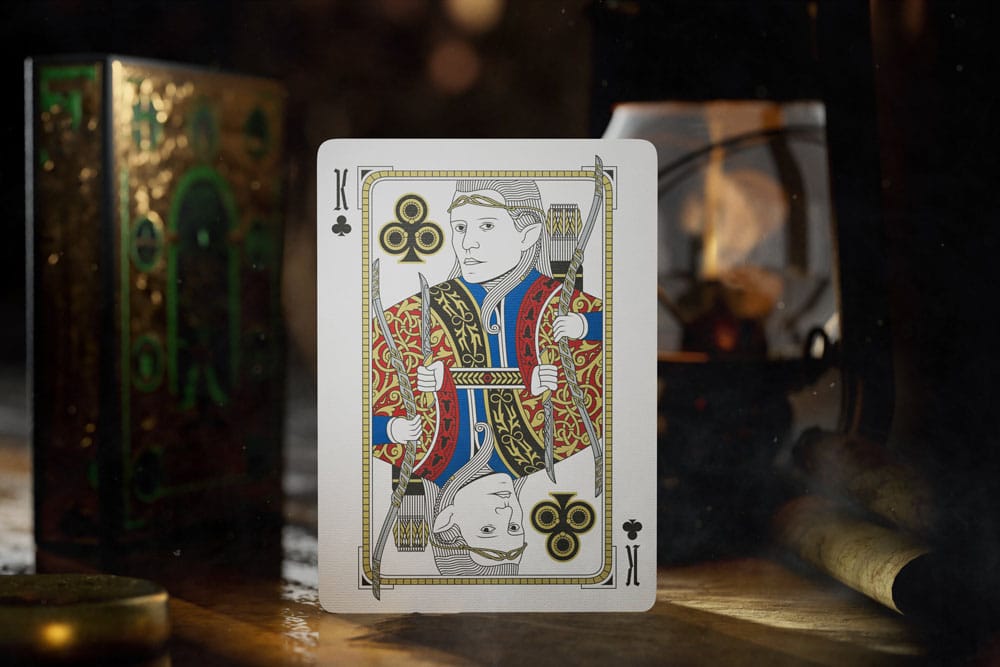 The Lord of the Rings Playing Cards with Gold Ornaments