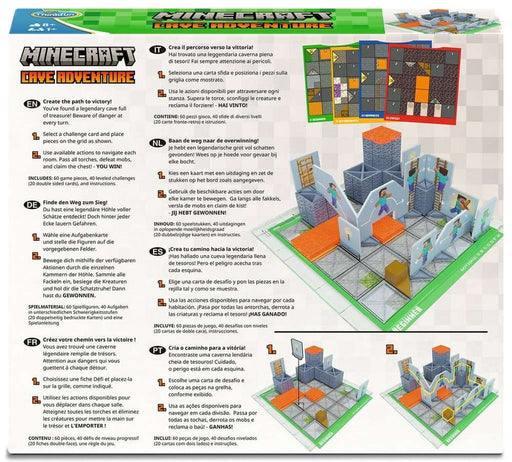 Gioco di logica Minecraft Cave Adventure