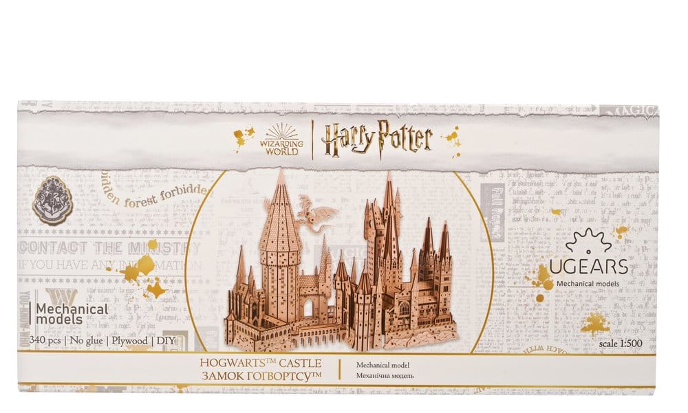 Harry Potter kit di modellismo in legno Castello di Hogwarts