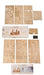 Harry Potter kit di modellismo in legno Castello di Hogwarts