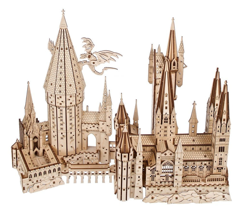 Harry Potter kit di modellismo in legno Castello di Hogwarts