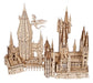 Harry Potter kit di modellismo in legno Castello di Hogwarts