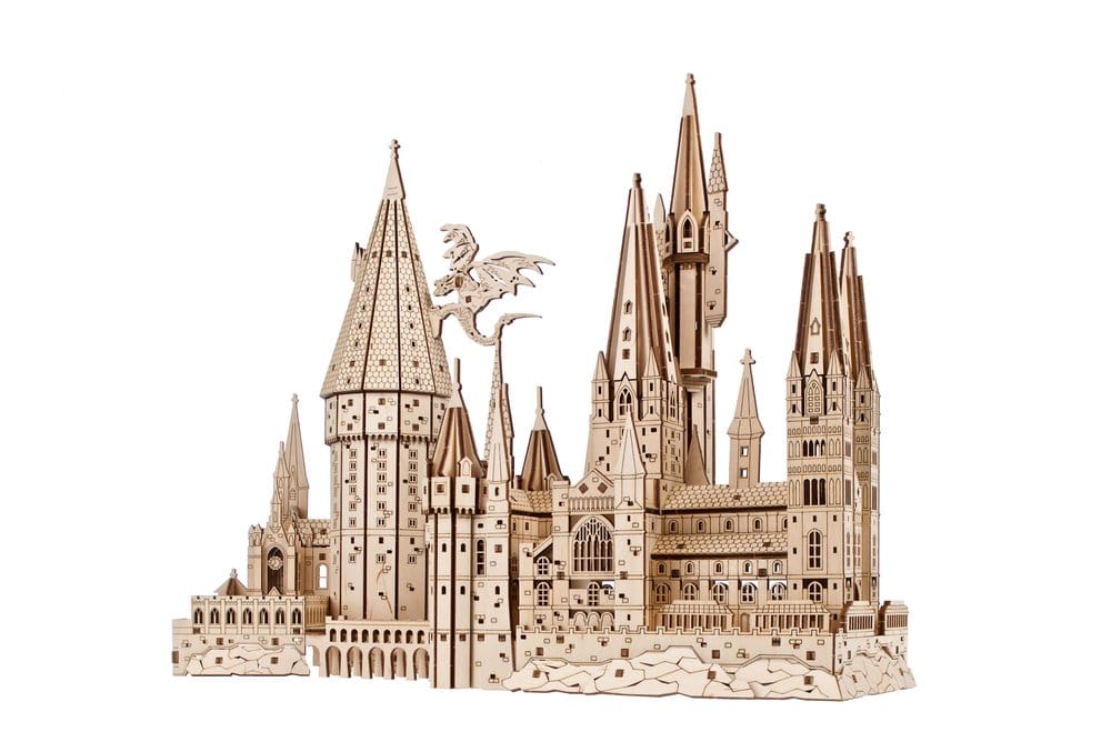 Harry Potter kit di modellismo in legno Castello di Hogwarts
