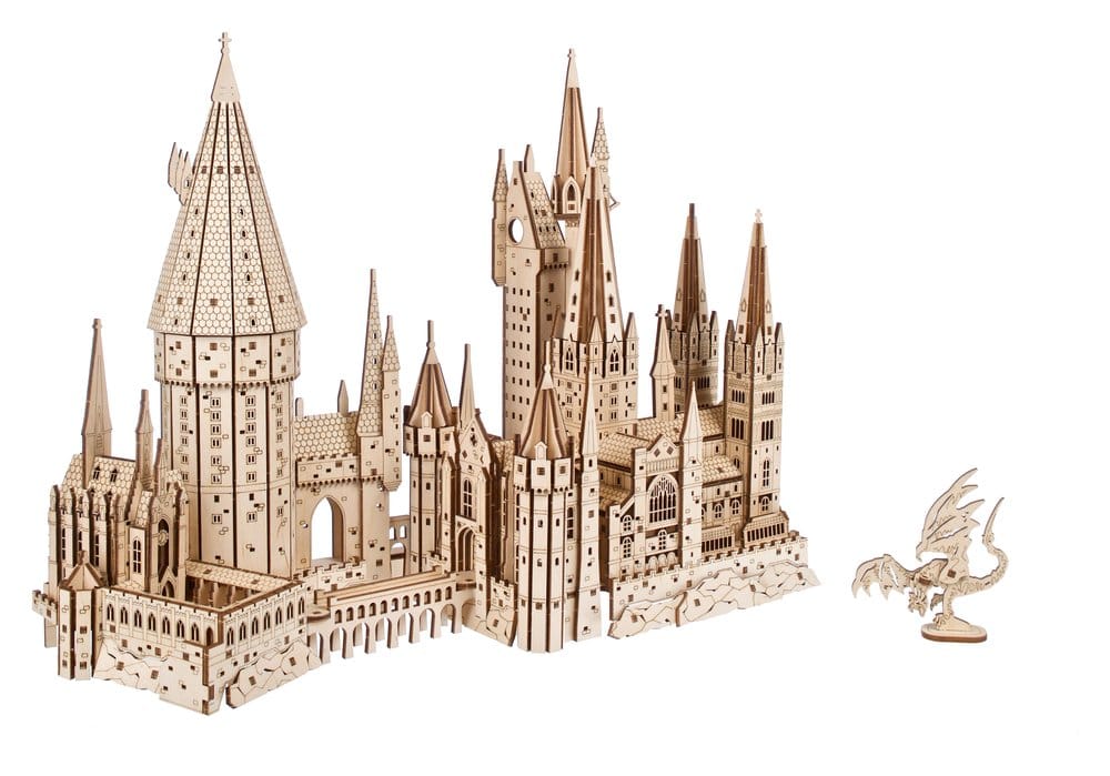 Harry Potter kit di modellismo in legno Castello di Hogwarts
