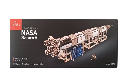 Kit di modellismo in legno NASA Saturn V