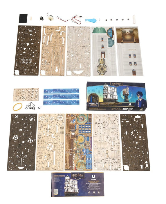 Harry Potter Gringotts Bank Marble Run Wooden Model Kit