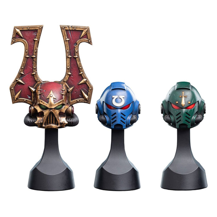 Réplica del casco de los Ultramarines de Warhammer 40,000